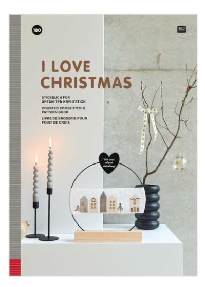 Stickbuch I love Christmas